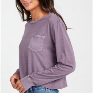 RVCA LongSleeve Crop Top